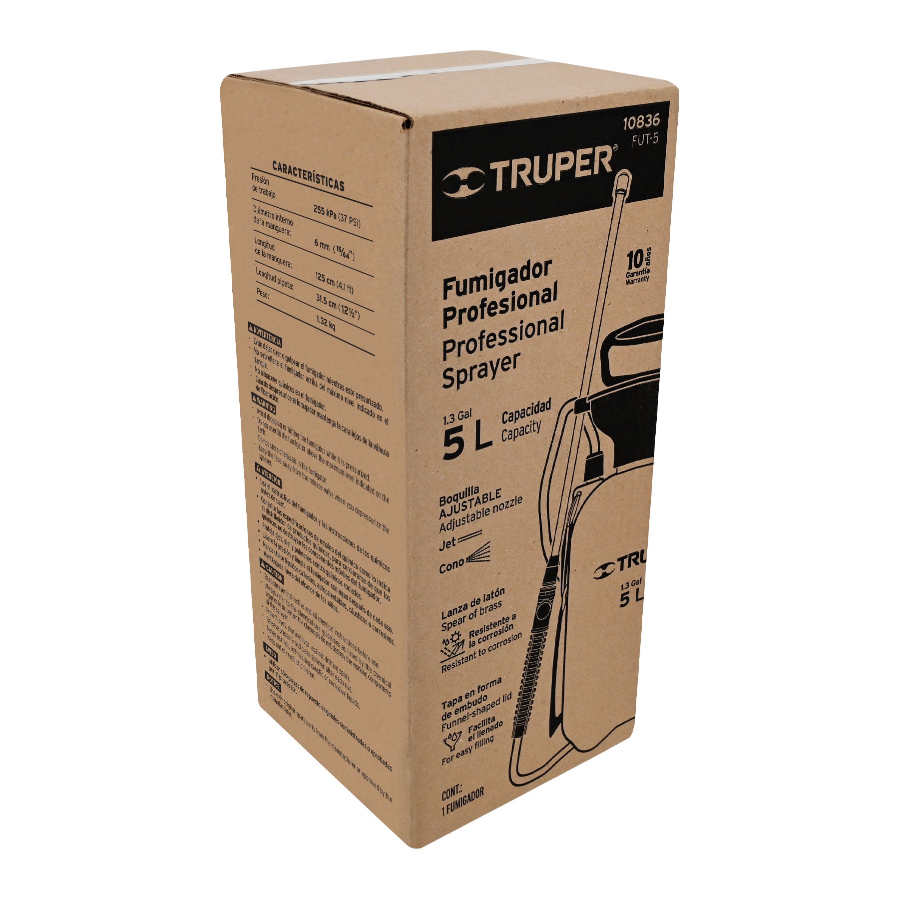 Fumigador, 5 L (1.3 Gal)