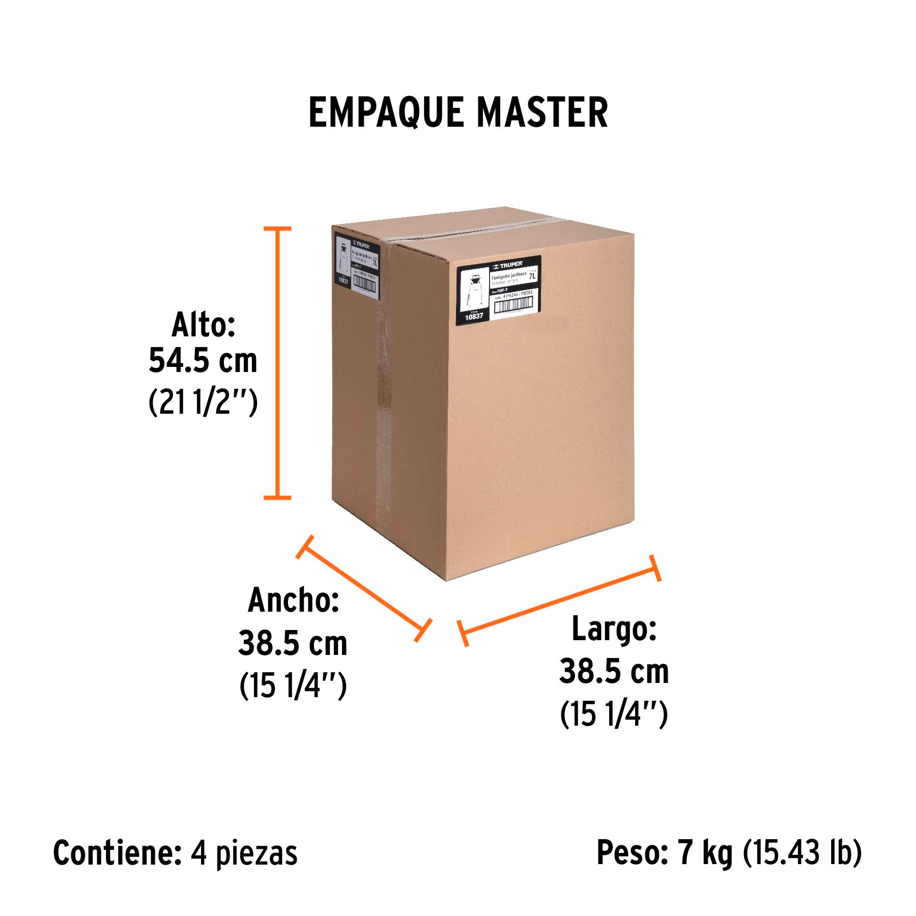 Fumigador, 7 L (1.8 gal)