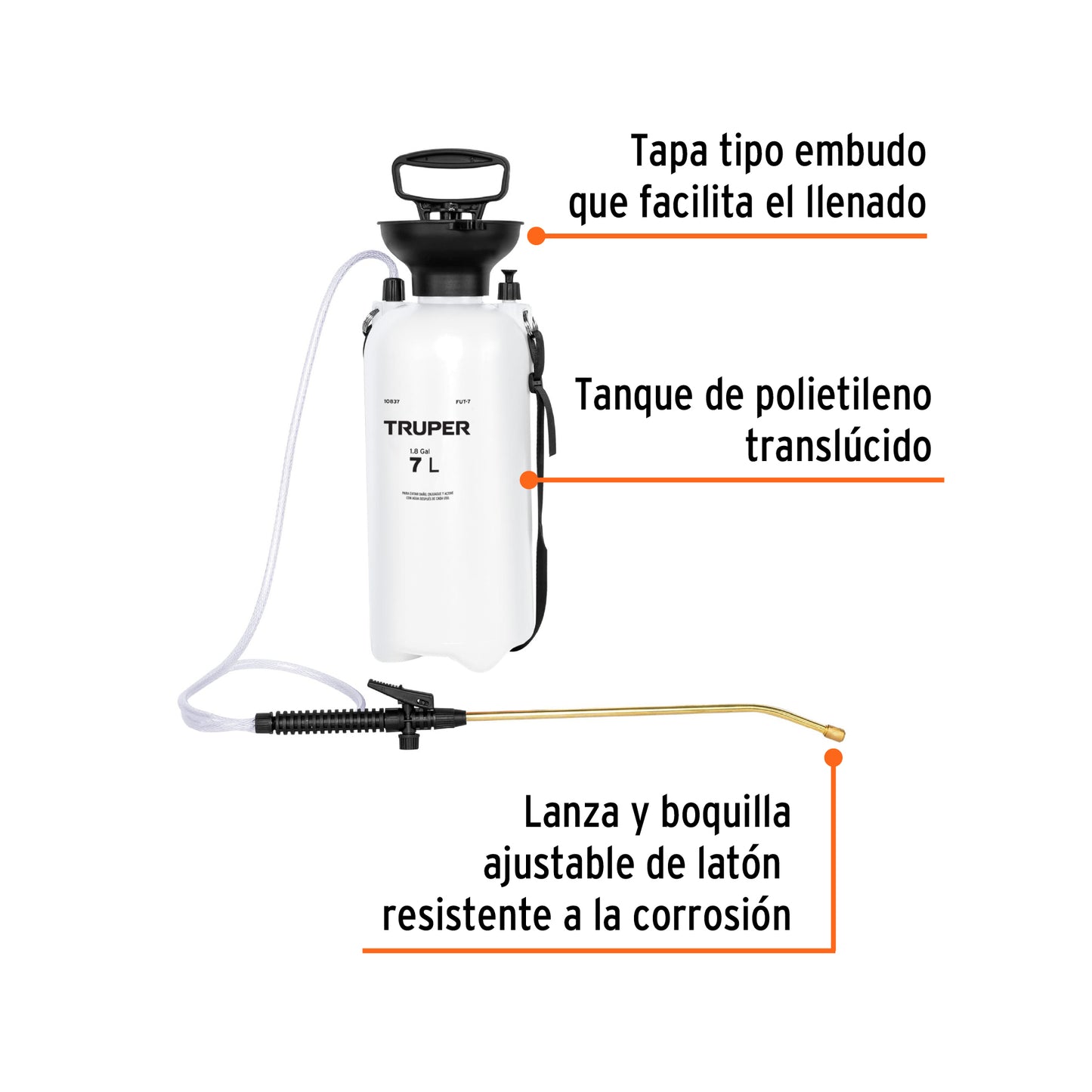 Fumigador, 7 L (1.8 gal)