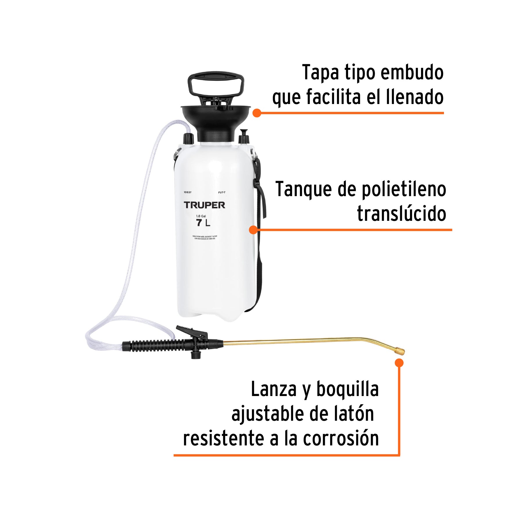Fumigador, 7 L (1.8 gal)