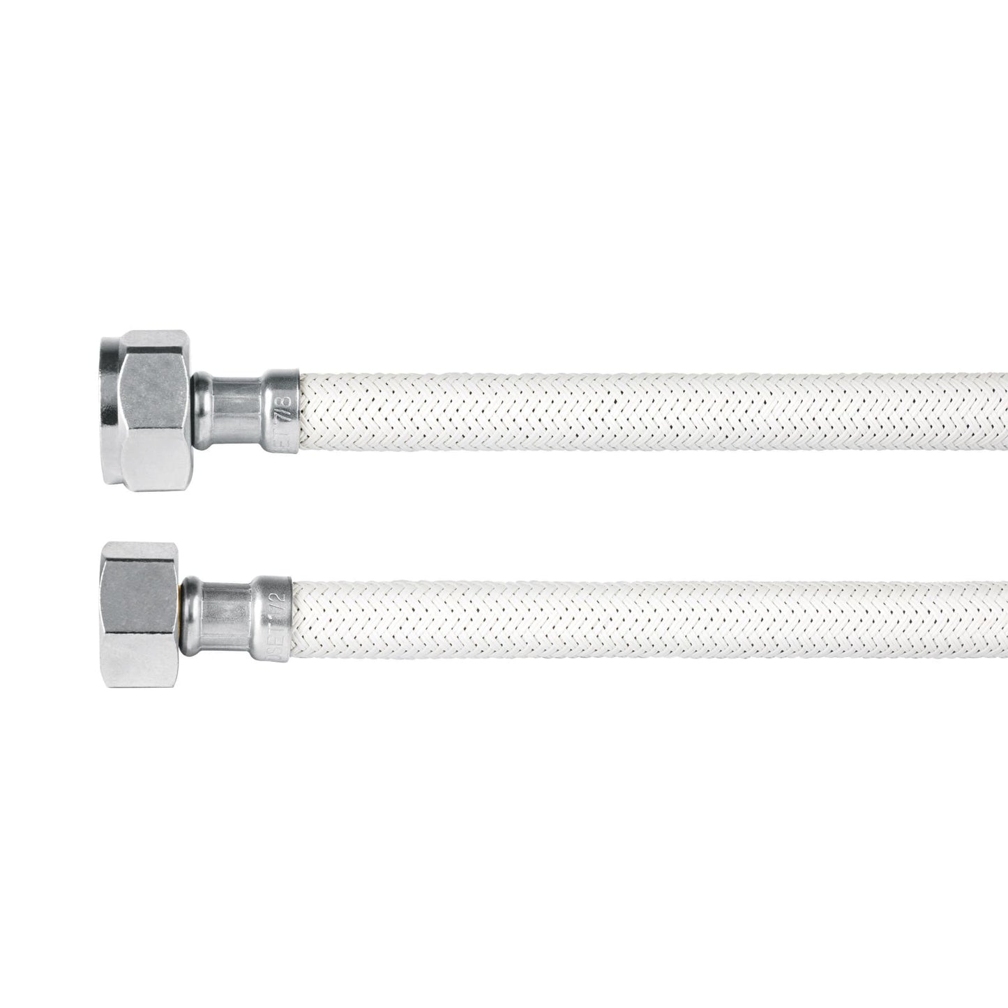 Manguera hule para WC, 35 cm, vinilo blanca, usos generales
