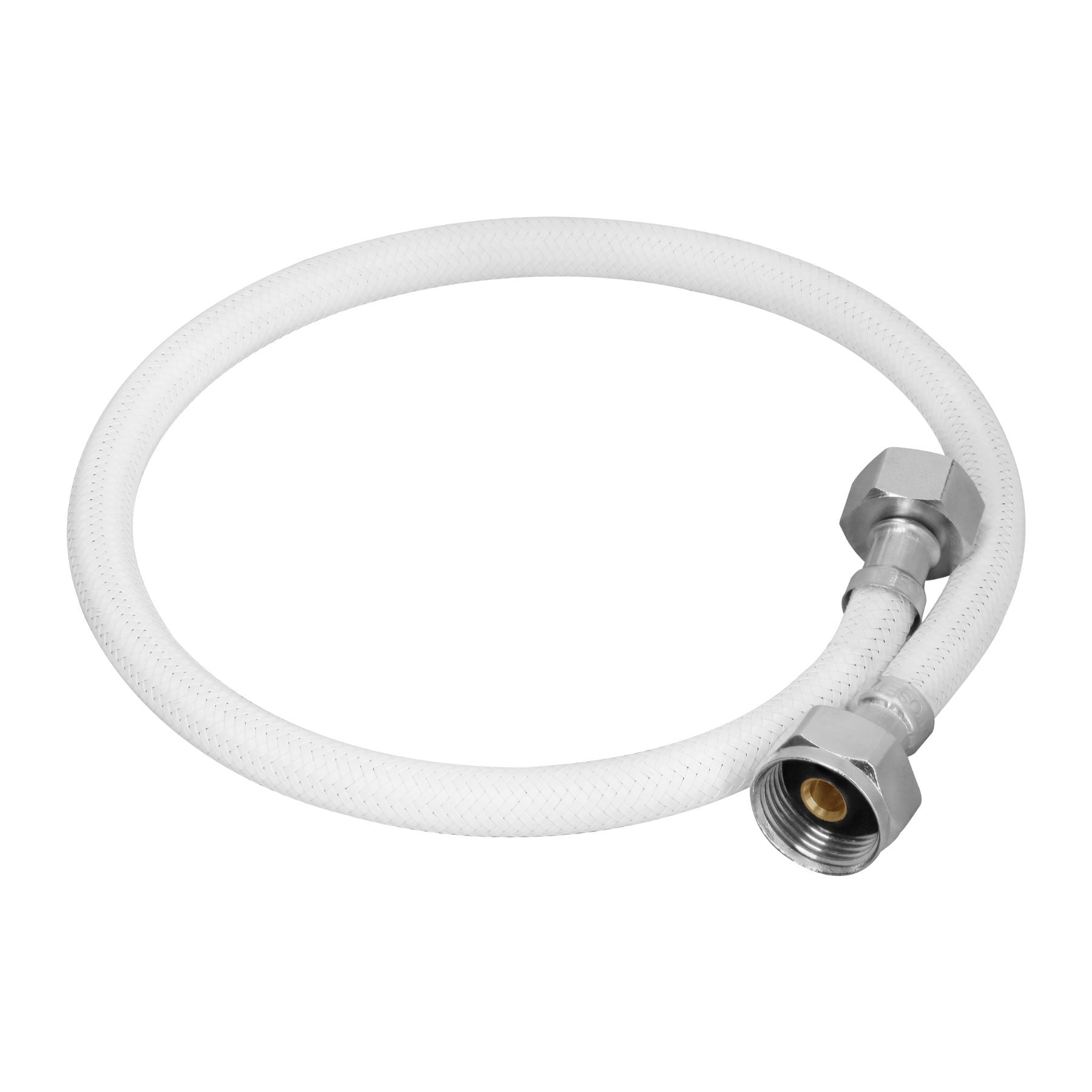 Manguera de hule, 60 cm, vinilo blanca , usos generales