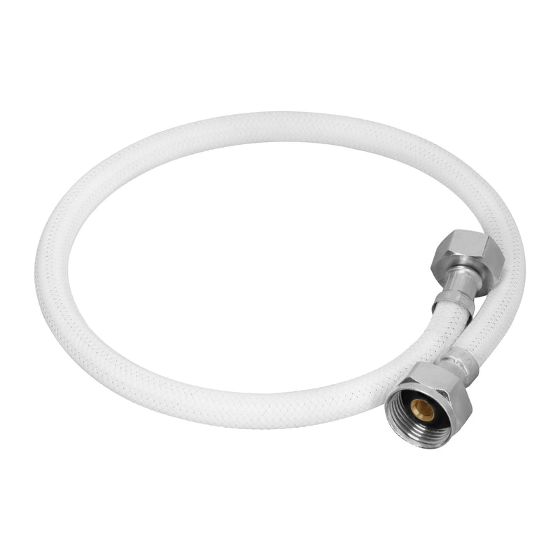 Manguera de hule, 60 cm, vinilo blanca , usos generales