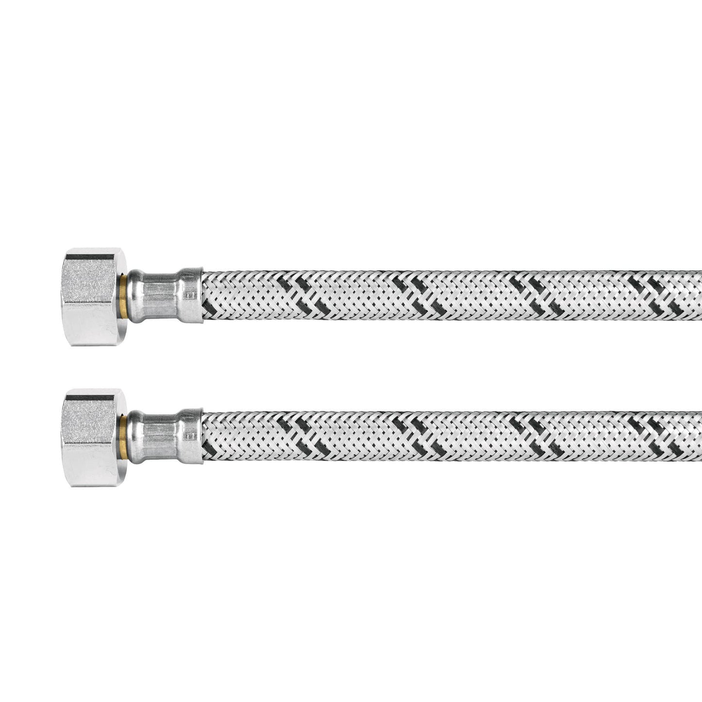 Manguera de hule, 60 cm, acero inoxidable, usos generales