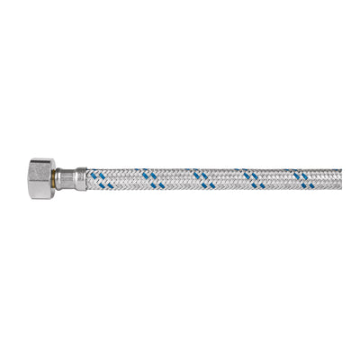 Manguera hule,35cm,aluminio,conector plástico,usos generales