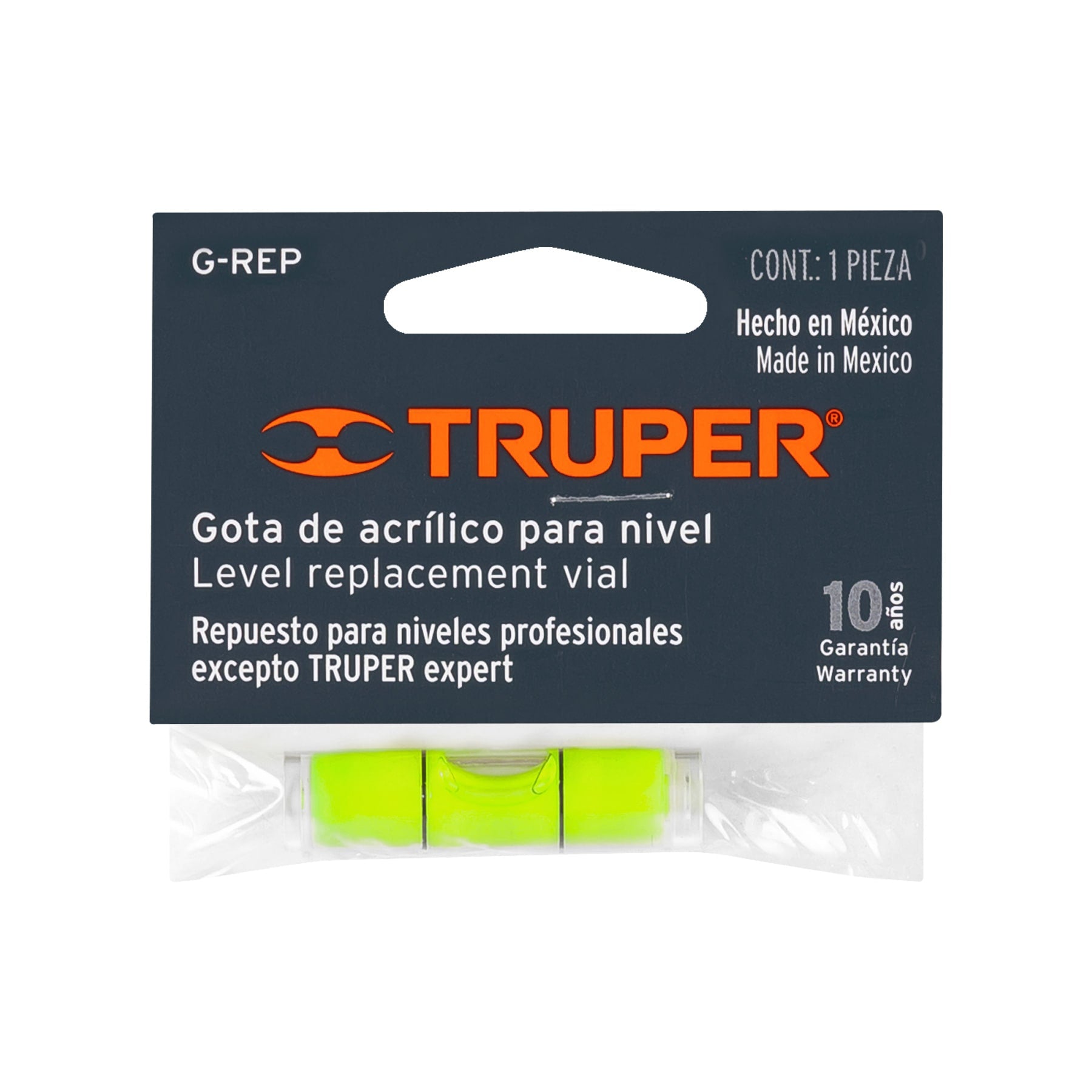 Gotas de repuesto para nivel
