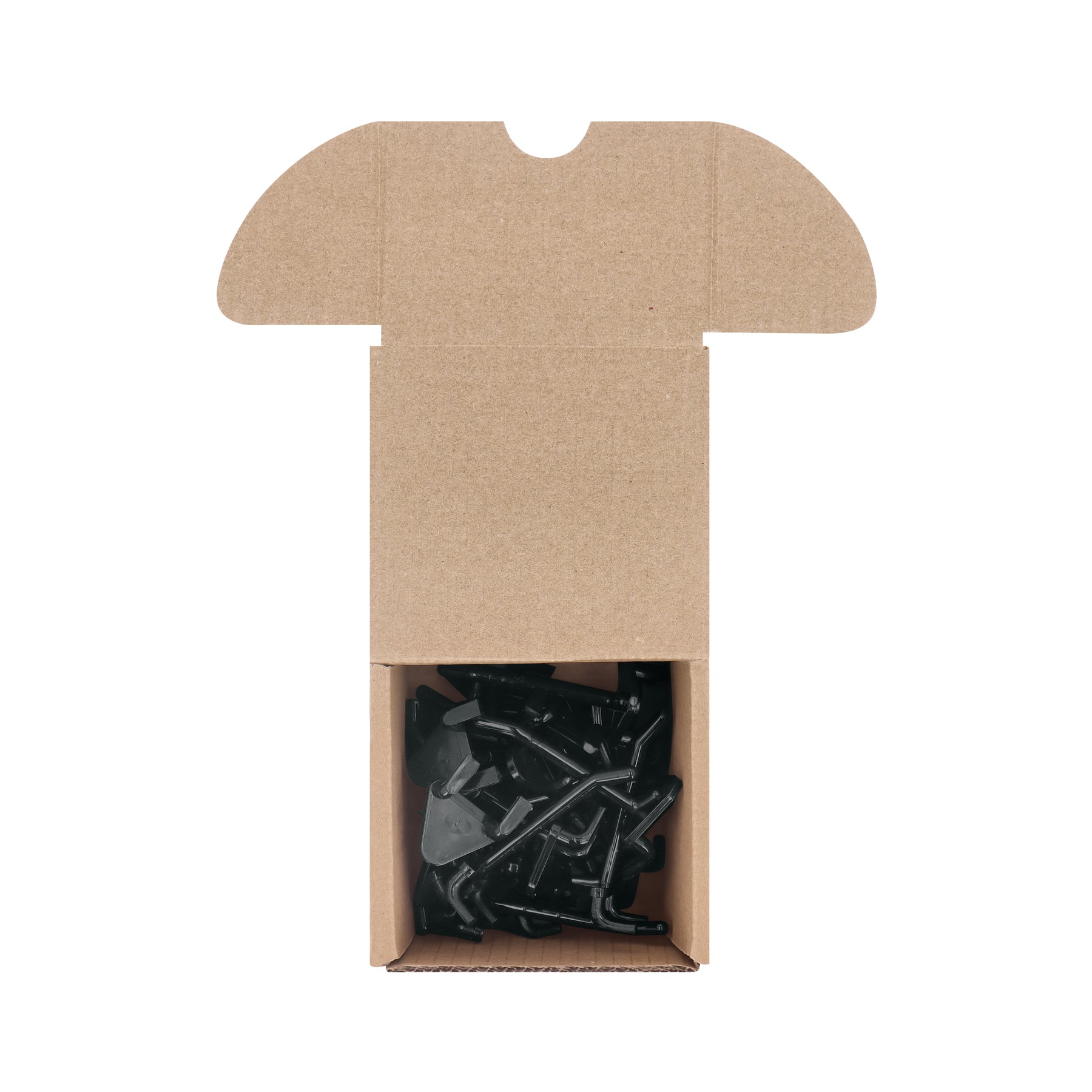 Gancho de plástico para perfocel y para ranurado, 2', Truper