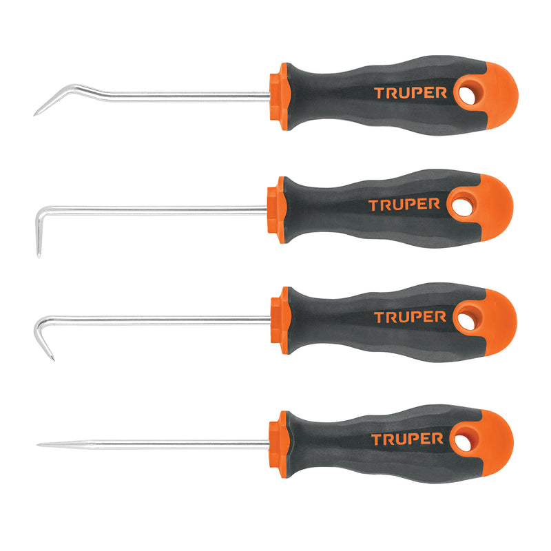 Ganchos multiusos, set 4 piezas