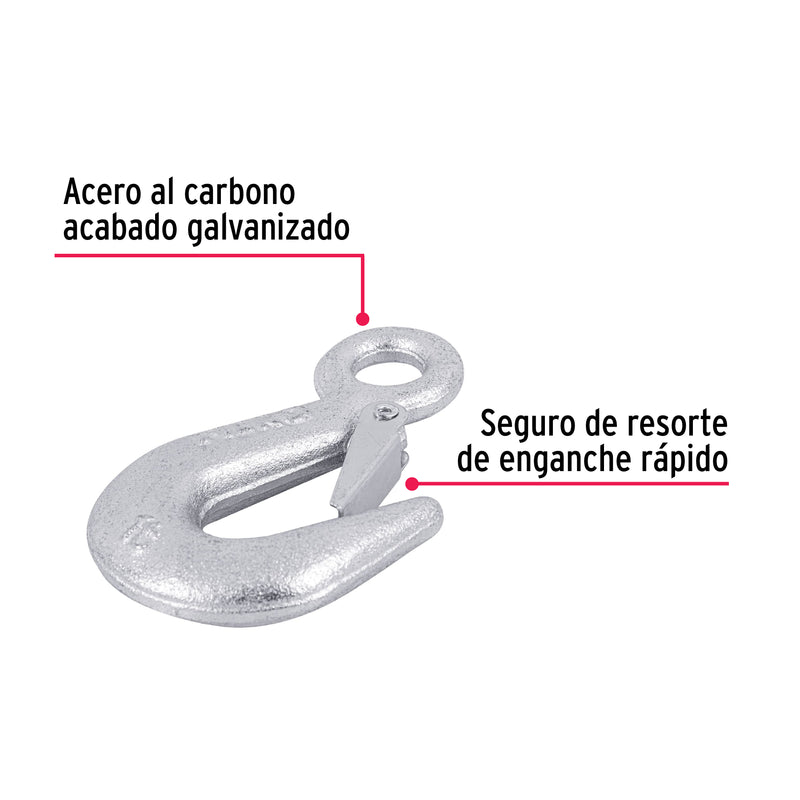 Gancho eslinga para cable de 5/8"