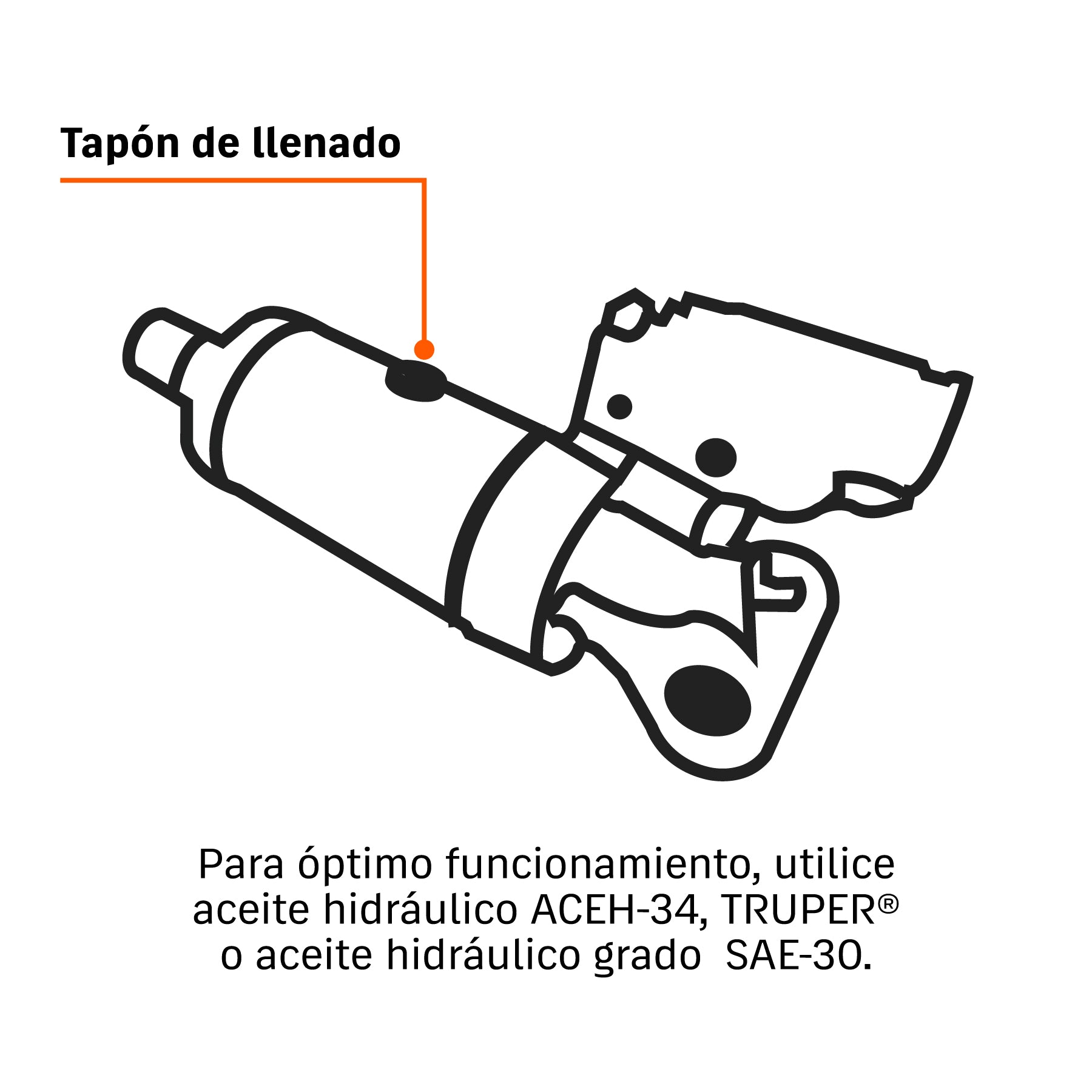 Gato hidráulico de patín, 2 toneladas. con maletín