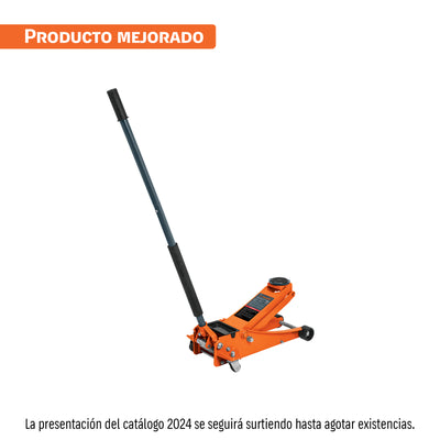 Gato de patín profesional, 3 toneladas, elevación rápida