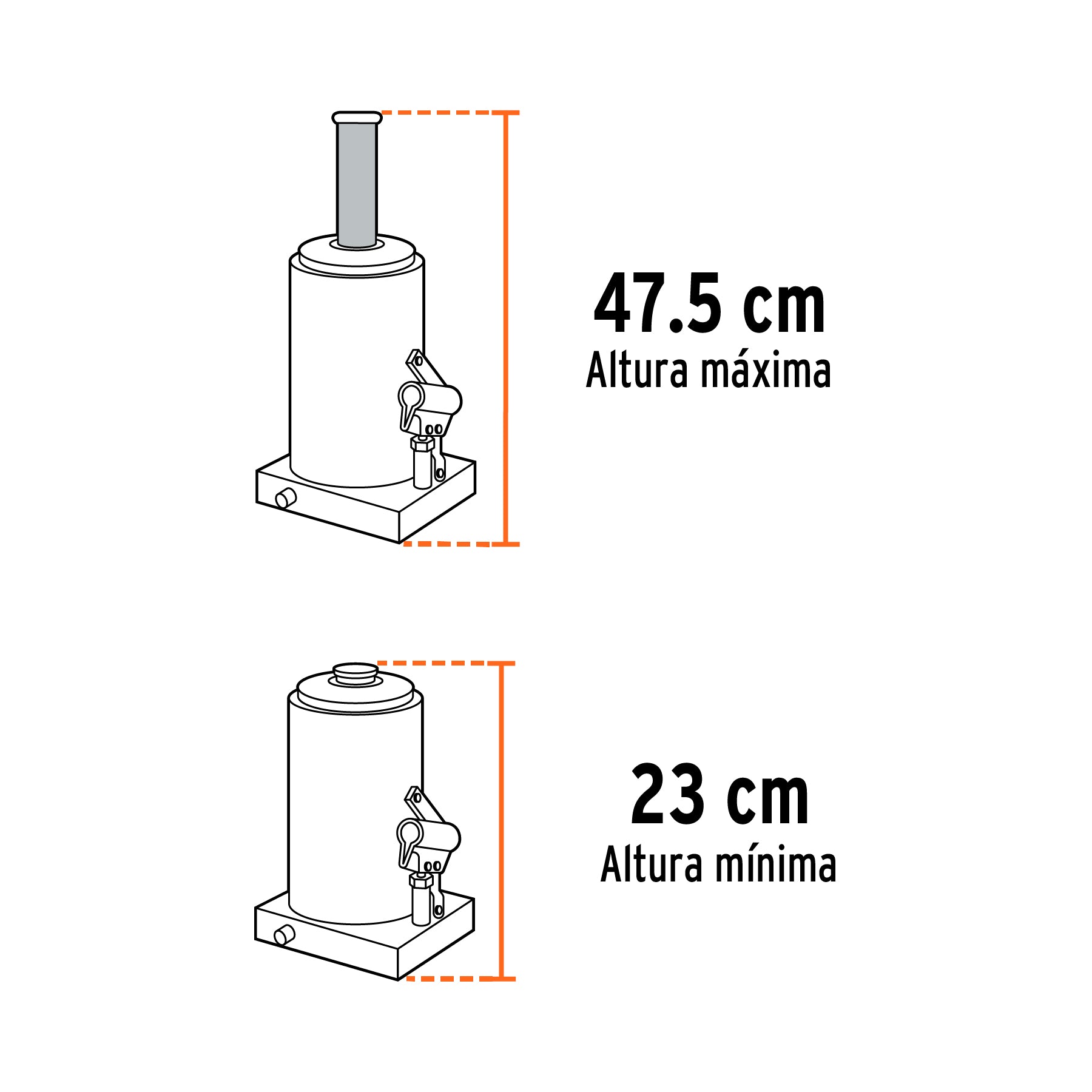 Gato de botella, 16 tons