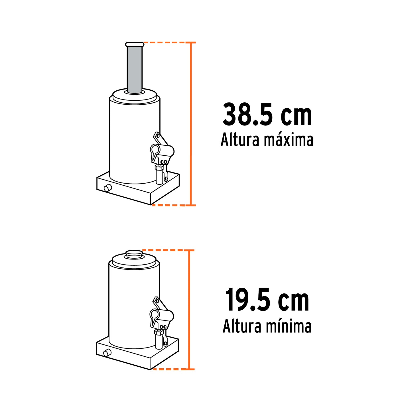 Gato de botella, 4 tons