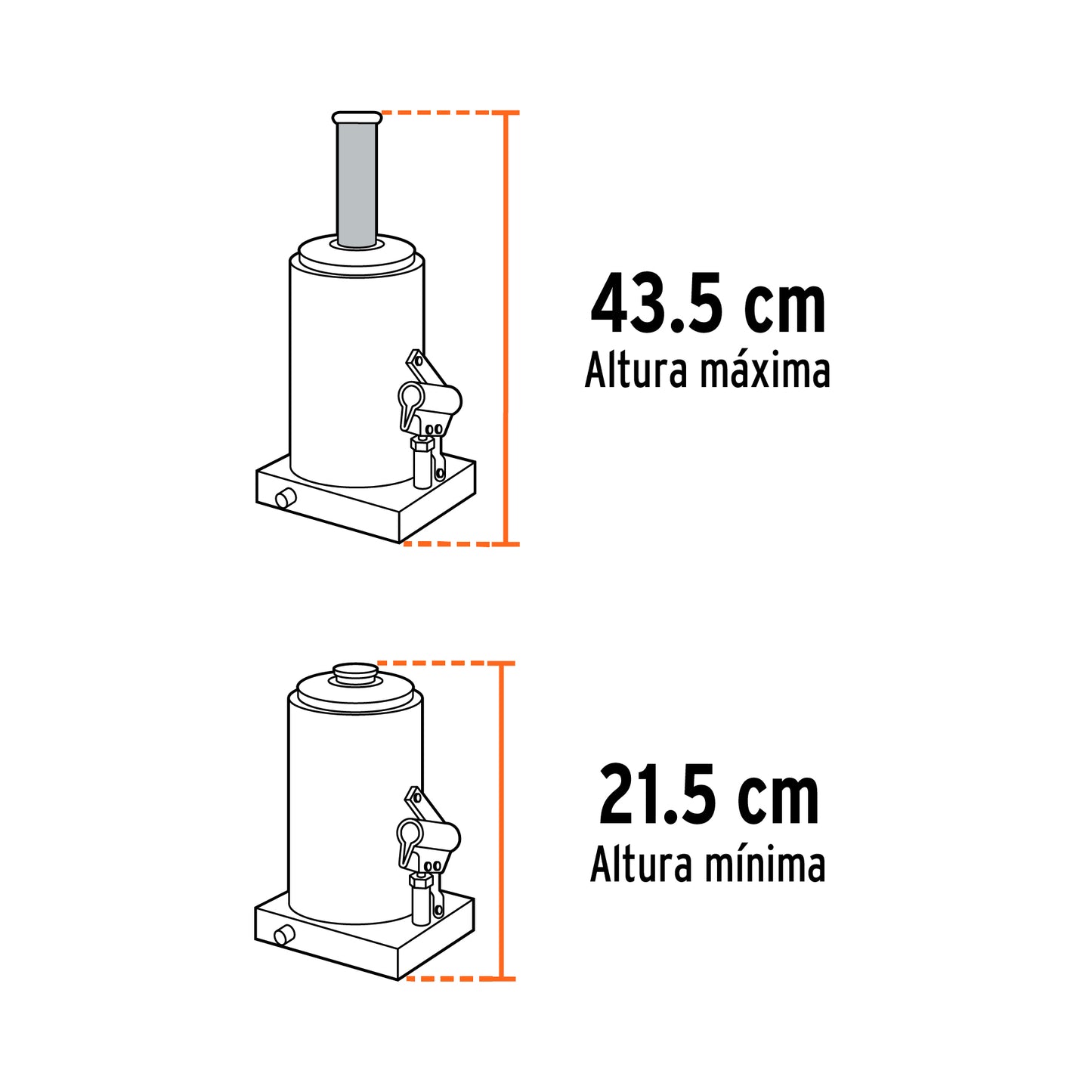 Gato de botella, 6 tons