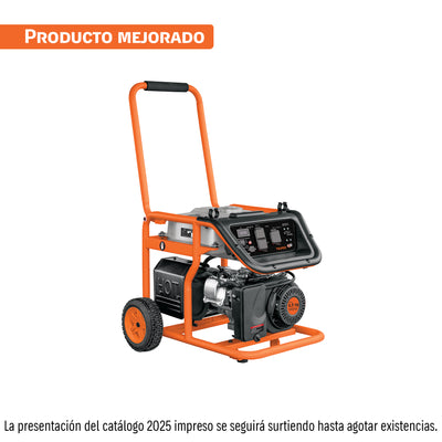 Generador eléctrico a gasolina, 2,500 W