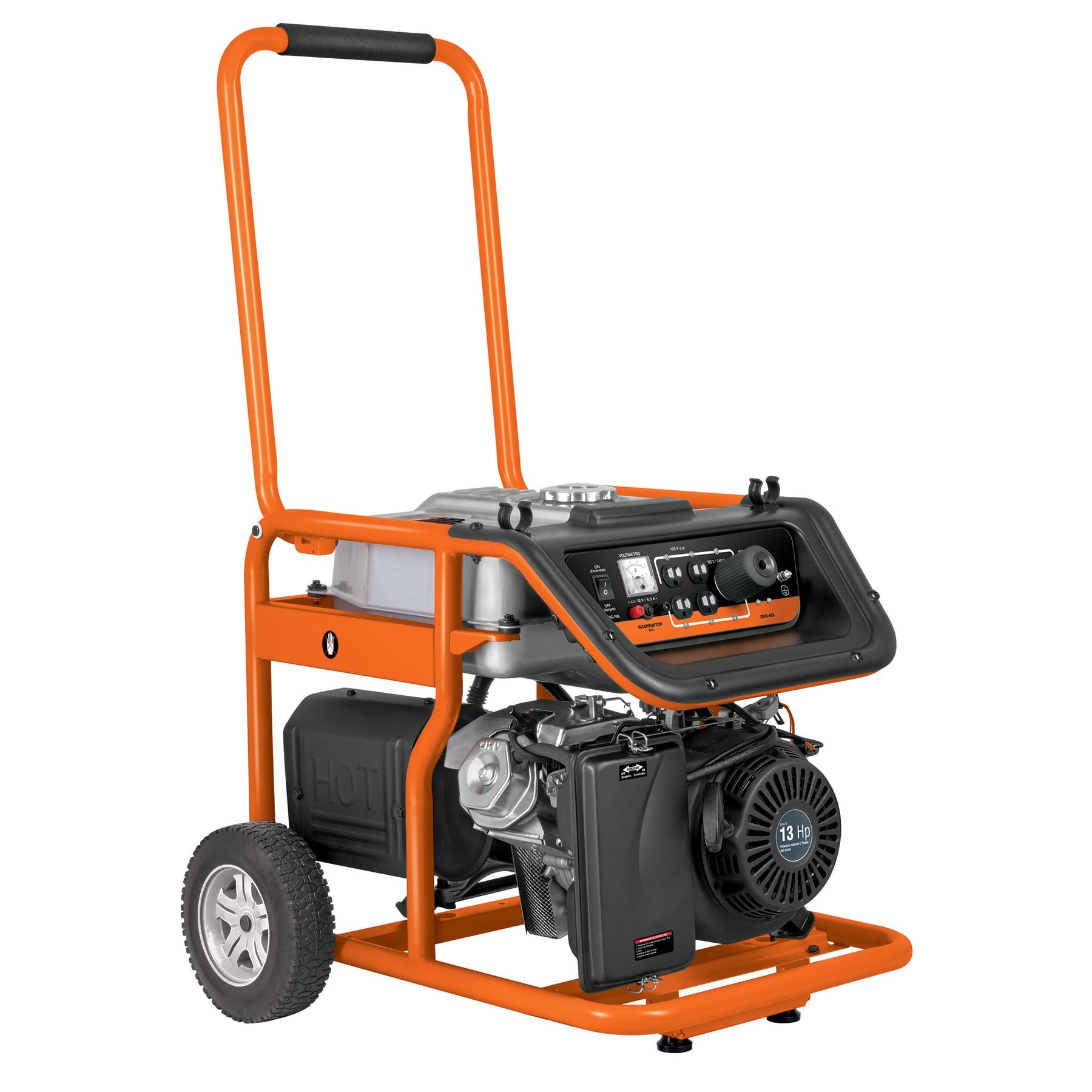 Generador eléctrico a gasolina, 5,500 W