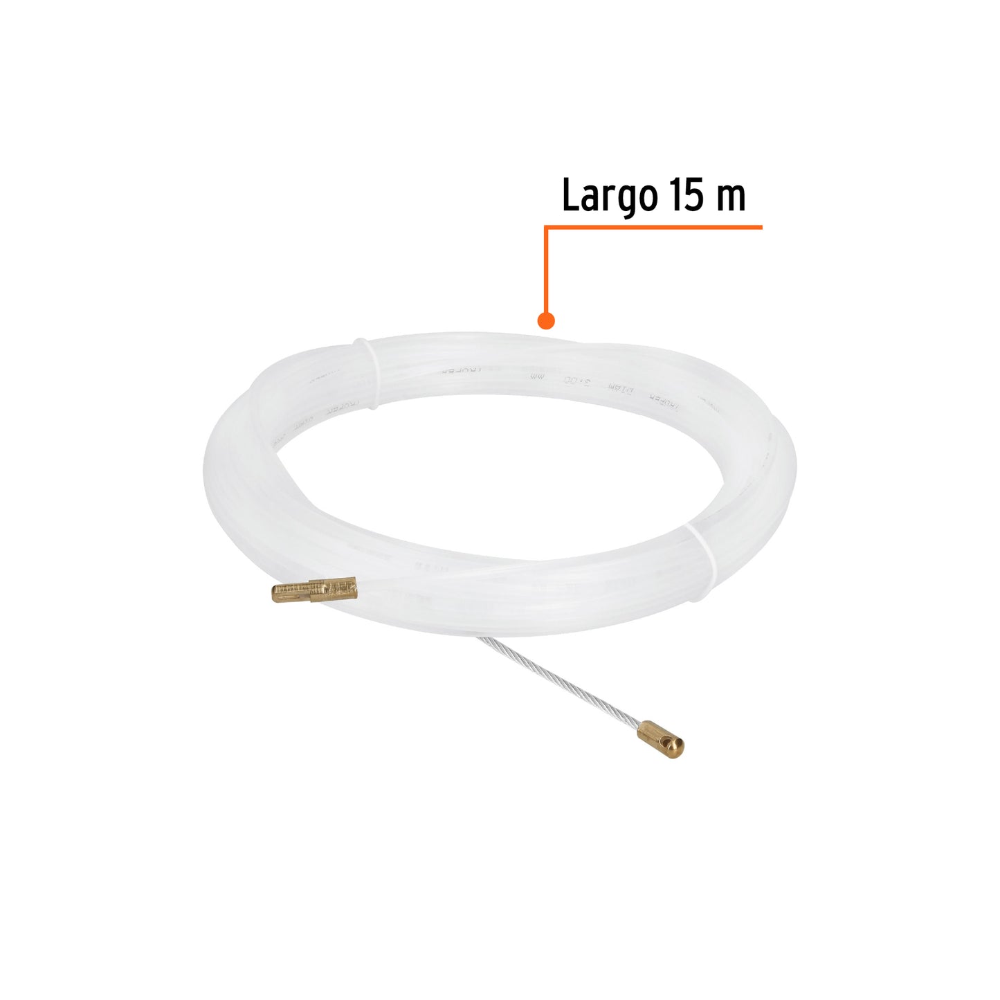 Guía de nylon para cable 15 m