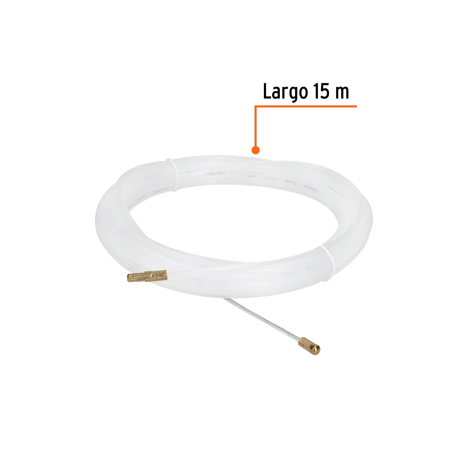 Guía de nylon para cable 15 m