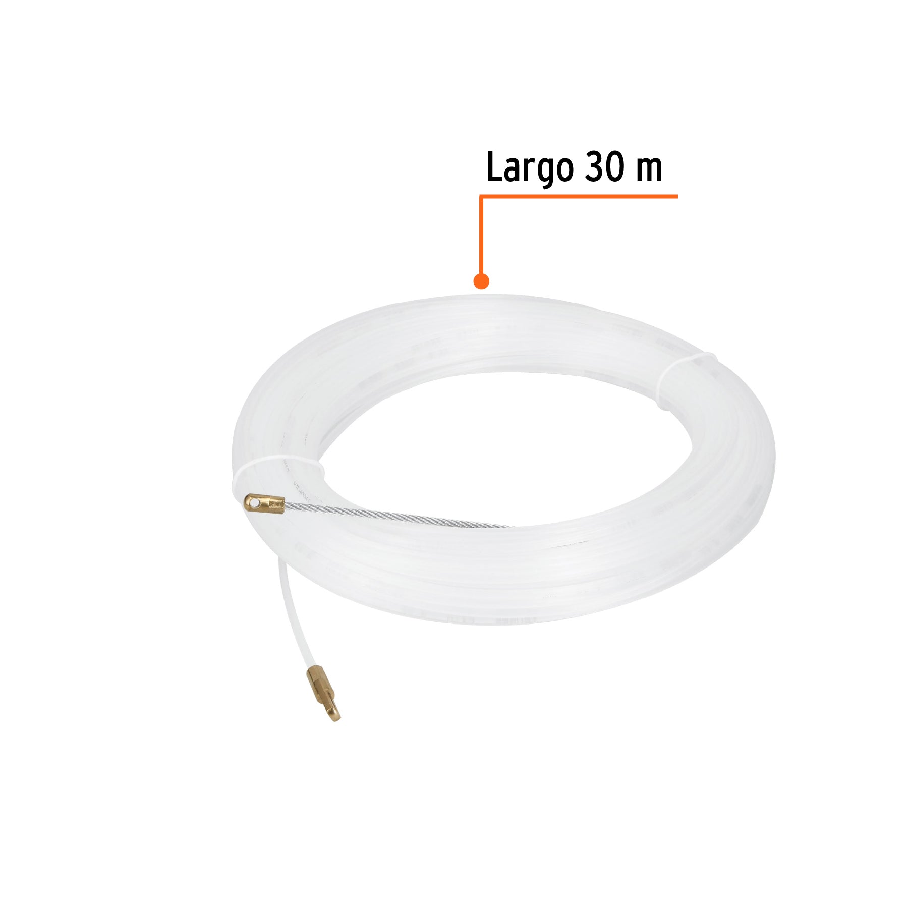Guía de nylon para cable 30 m