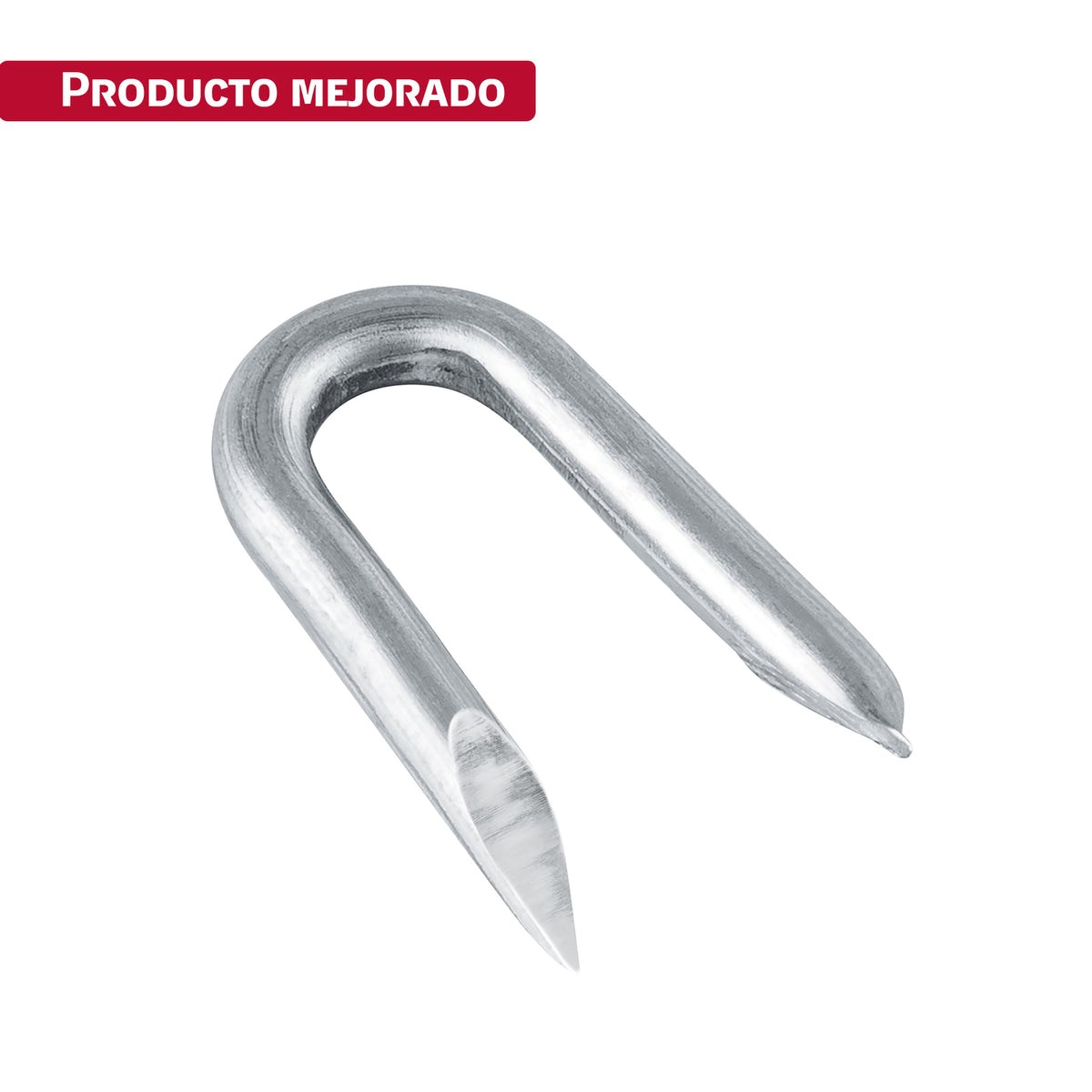 Grapa alambre púas, 1-1/4", galvanizada