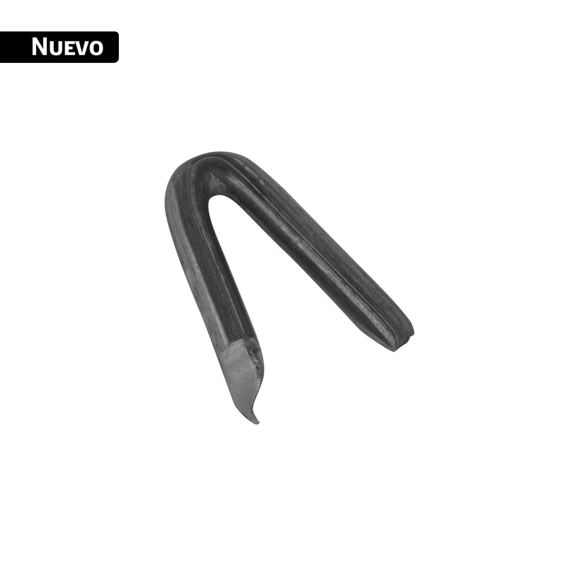 Grapa alambre púas, 1", negra