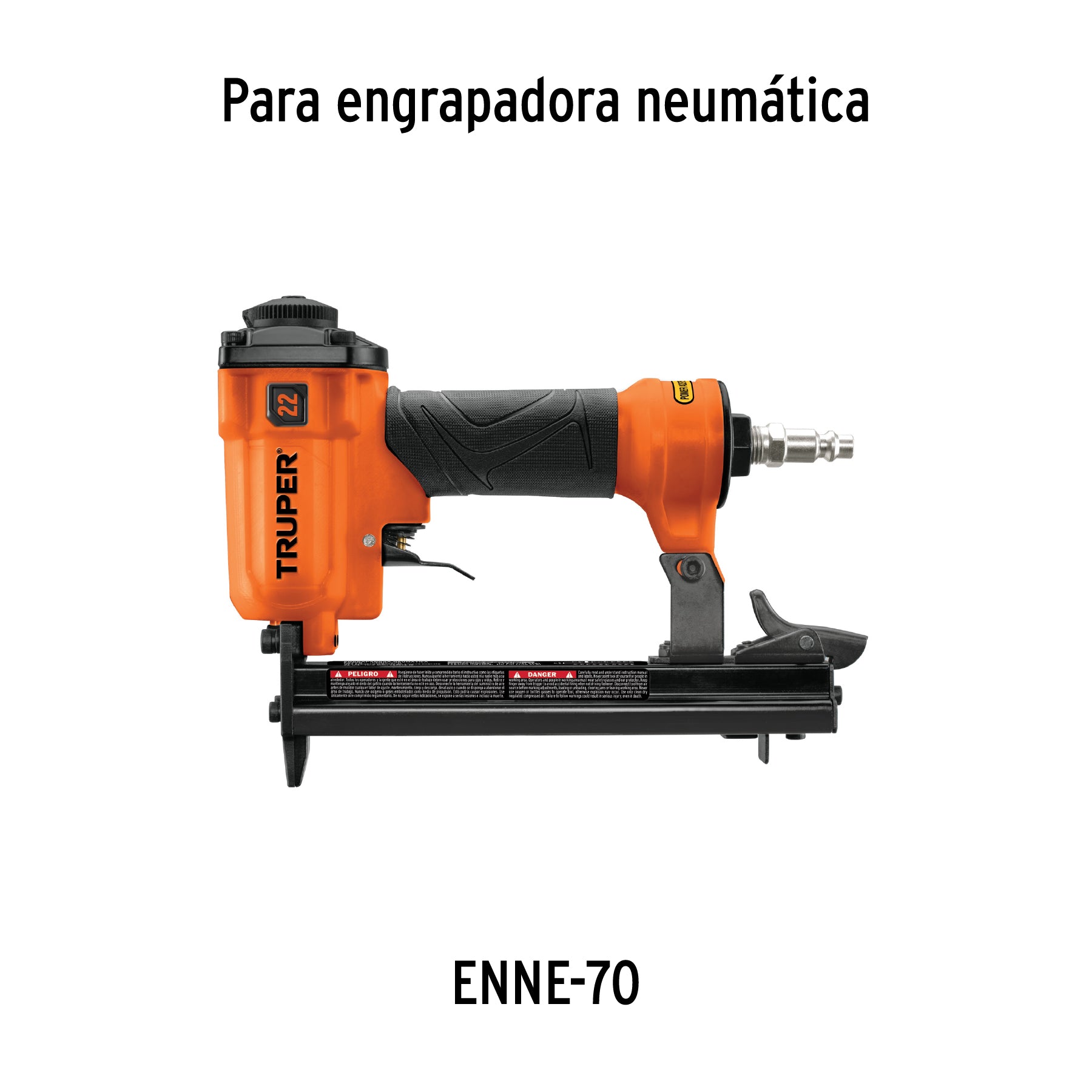Grapas para engrapadora neumática ENEU-3/8, 6mm, 5000 pzas