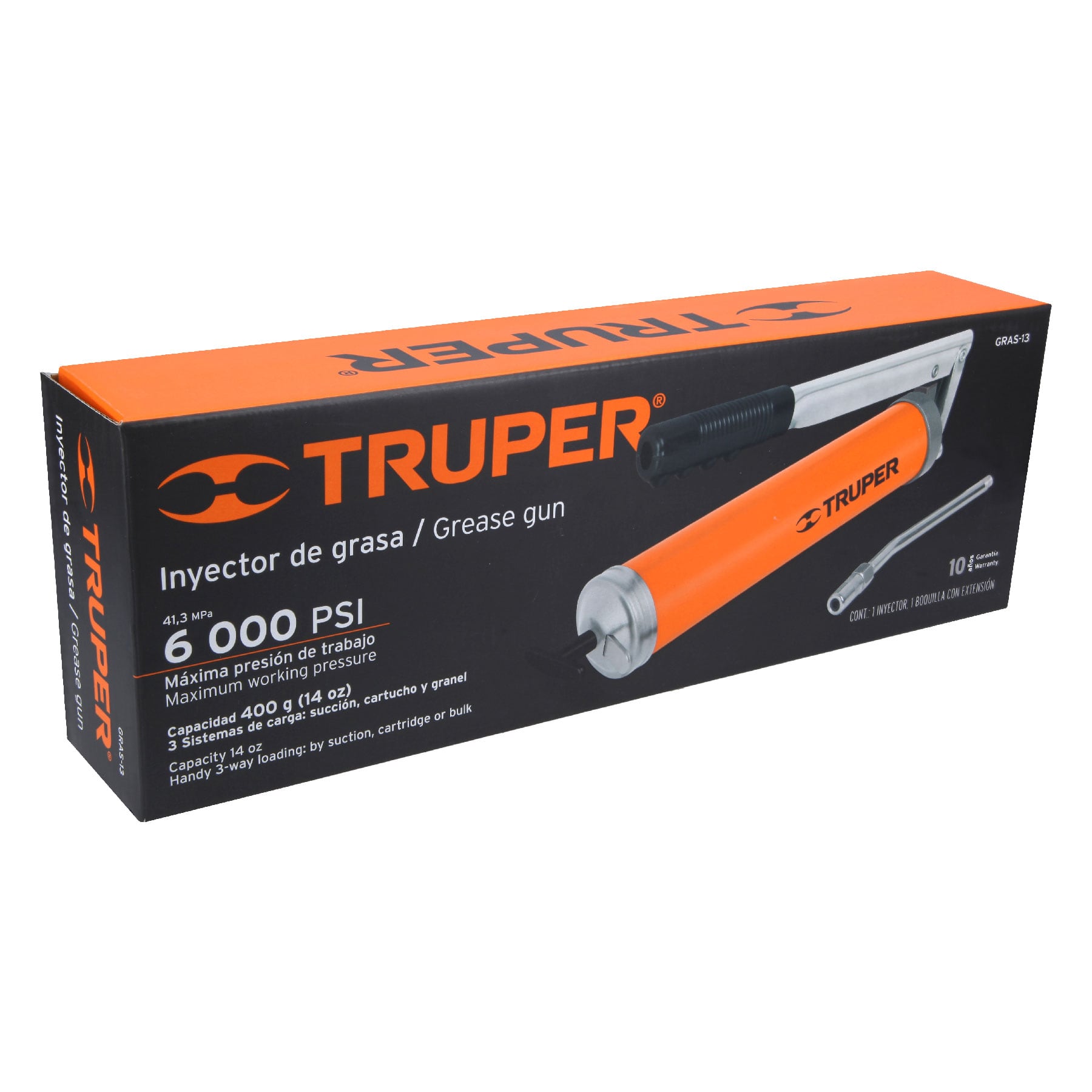 Grasera 14 oz, 4,500 lb/pulg2
