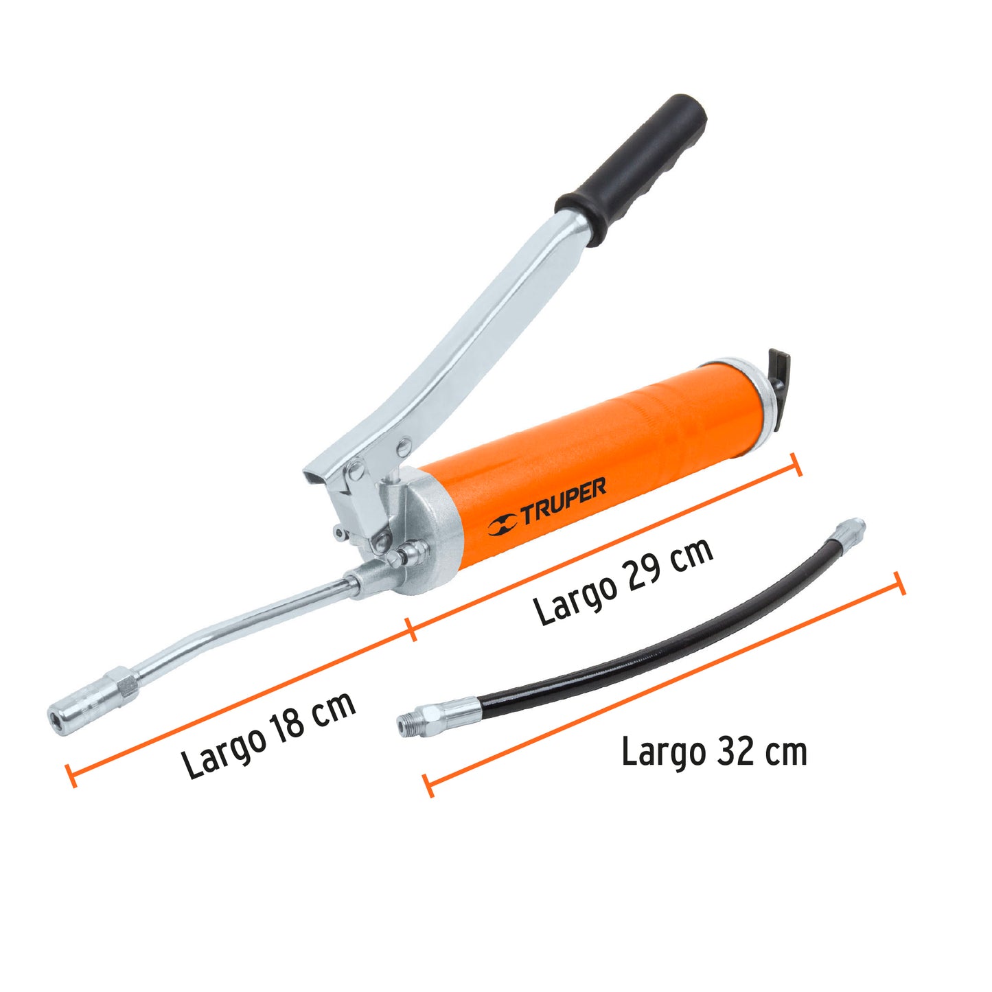 Grasera industrial, 14 oz, 6,000 lb/pulg2