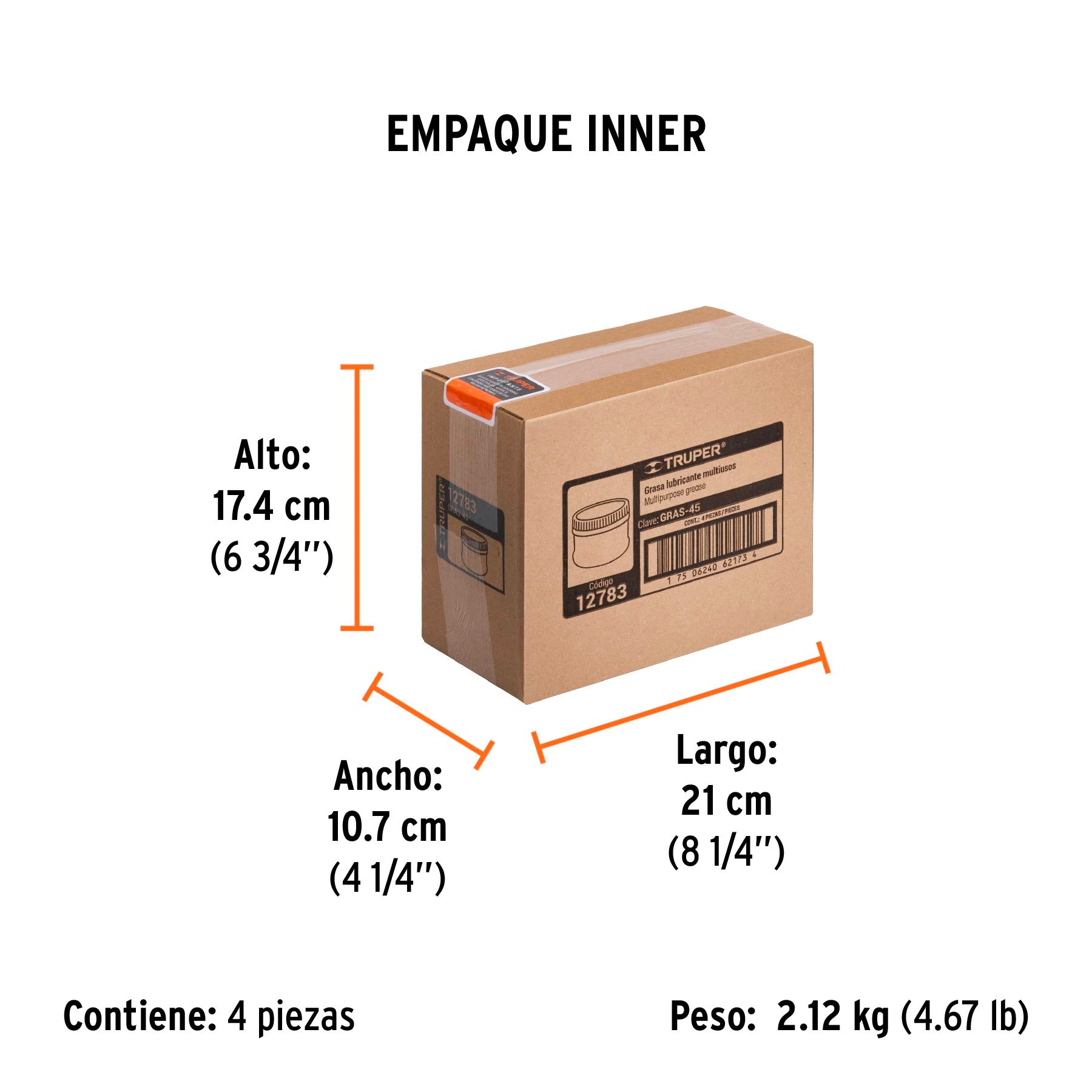 Grasa de litio para chasis, 450 gr.