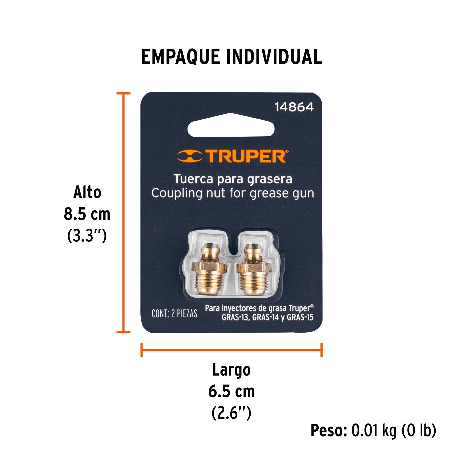 Tuerca para graseras