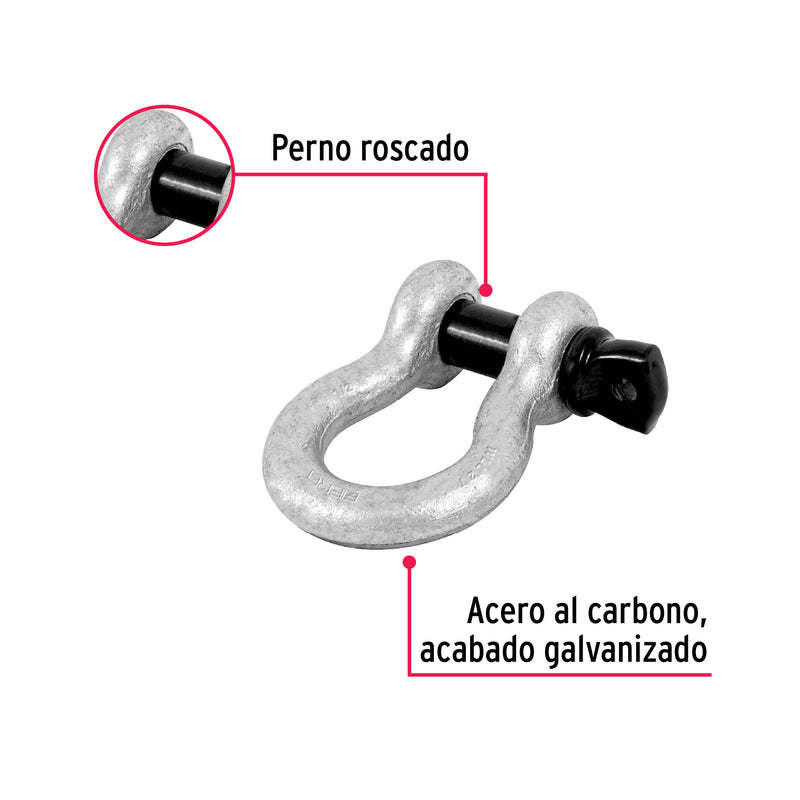 Grillete de 1/2"