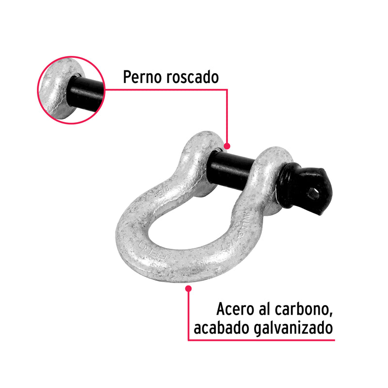 Grillete de 5/8"