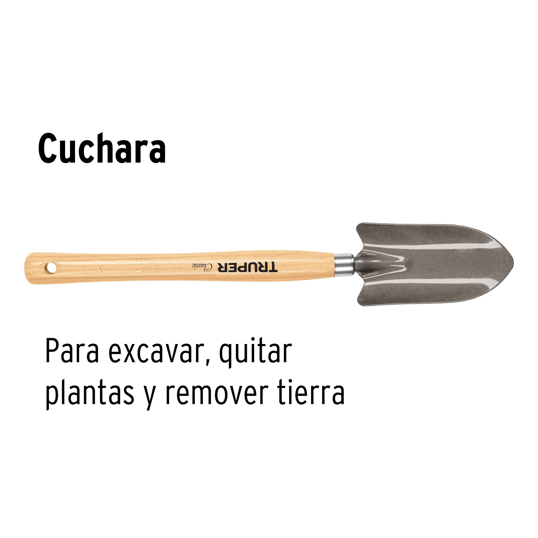 Cuchara para jardín, 15"