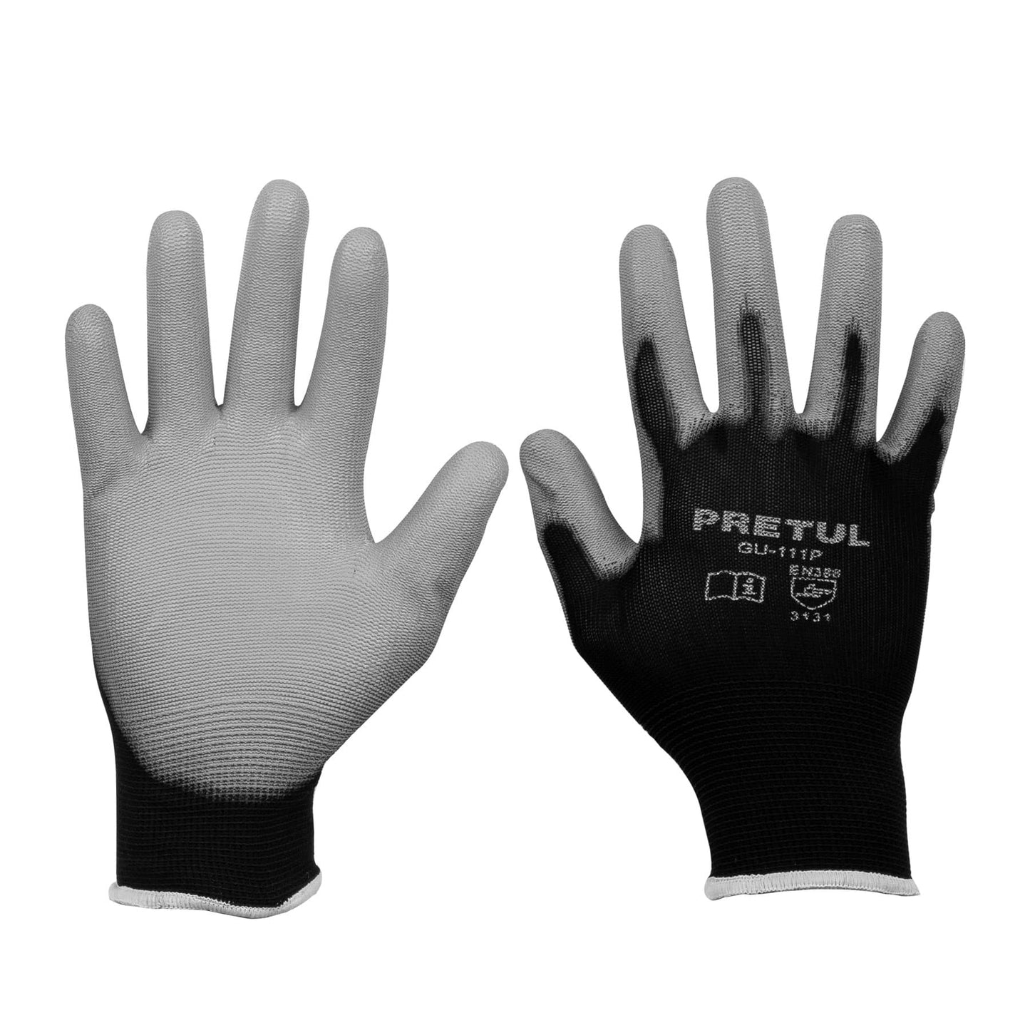 Guantes de nylon recubiertos de poliuretano, chicos, Pretul