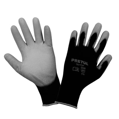 Guantes de nylon recubiertos de poliuretano, grandes, Pretul