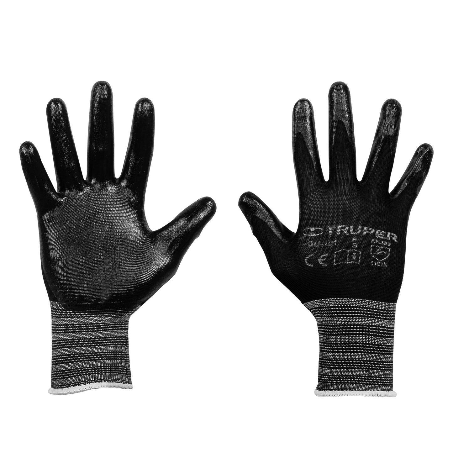 Guantes de nylon recubierto con nitrilo, chicos