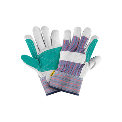 Guantes de carnaza y loneta con refuerzo talla grande Pretul