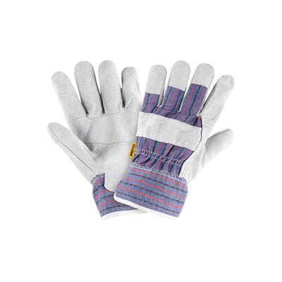 Guantes de carnaza y loneta talla grande Pretul