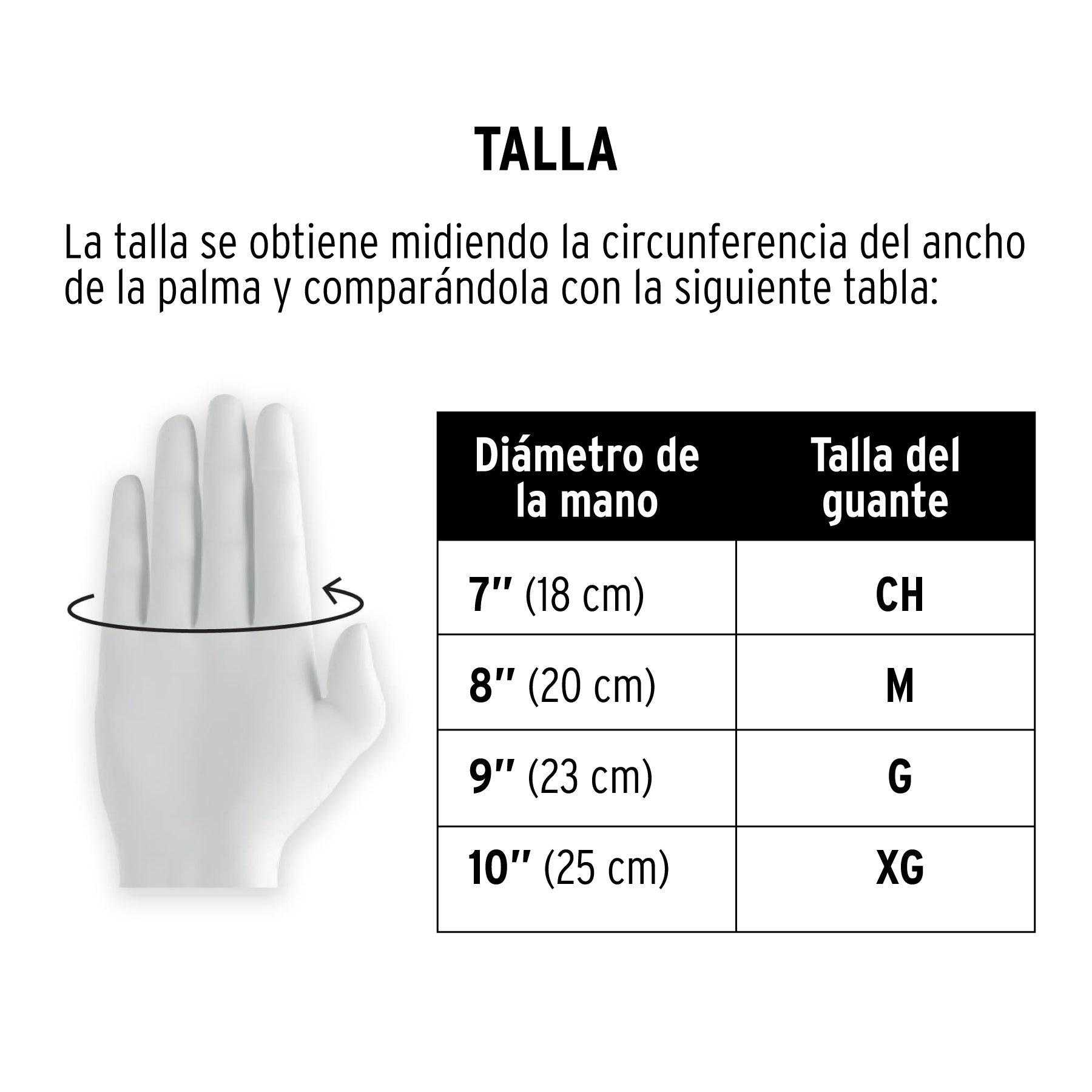 Guantes de carnaza, usos generales, M, Truper