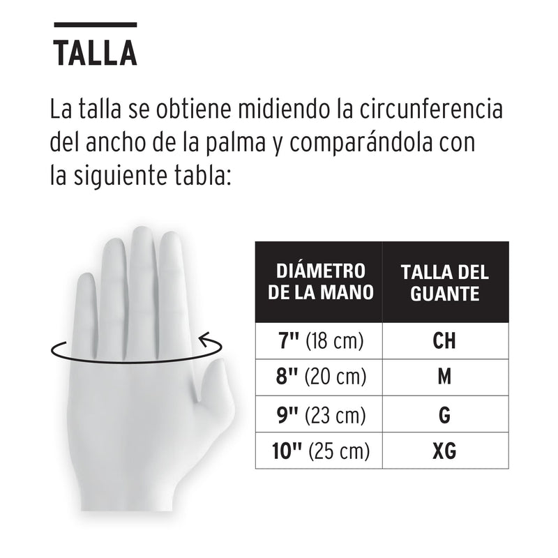 Guantes carnaza, usos generales, chicos