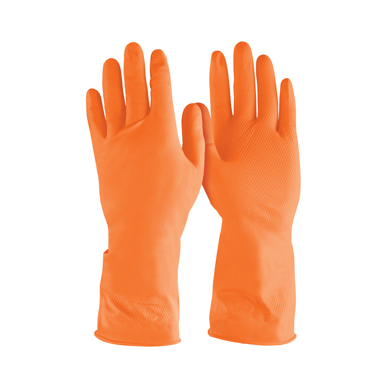 Guantes de latex para limpieza, medianos
