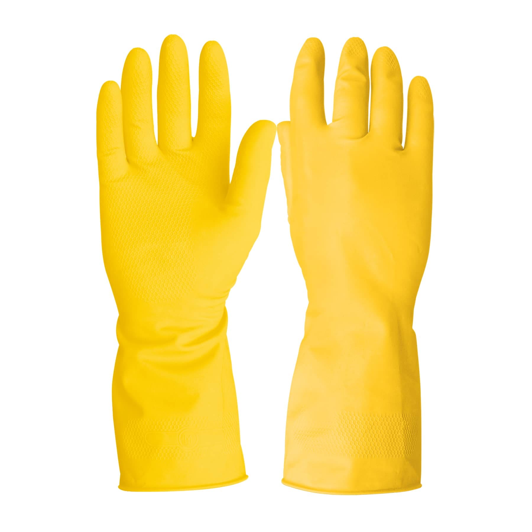 Guantes de látex para limpieza, grandes, Pretul