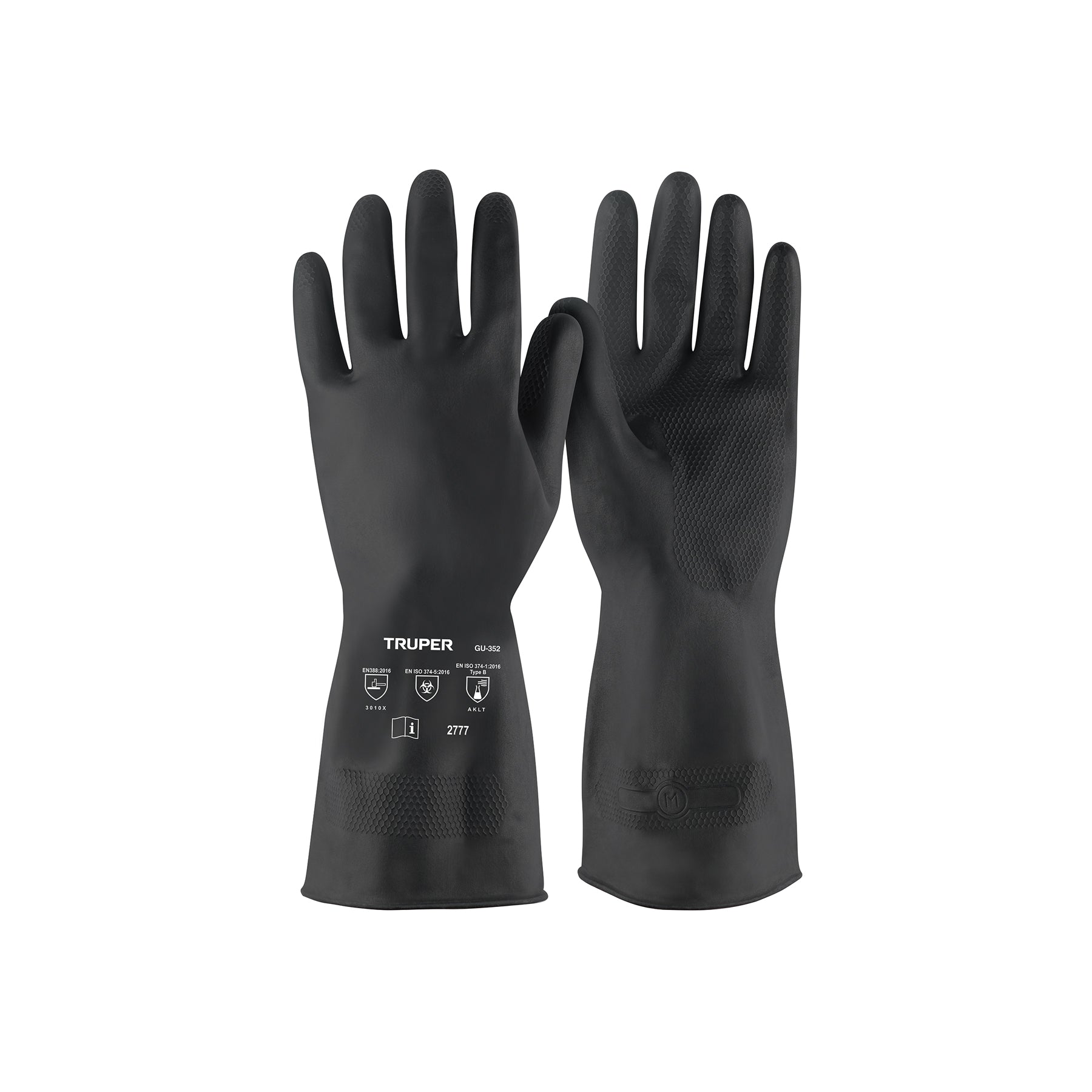 Guantes de látex para pintor, medianos