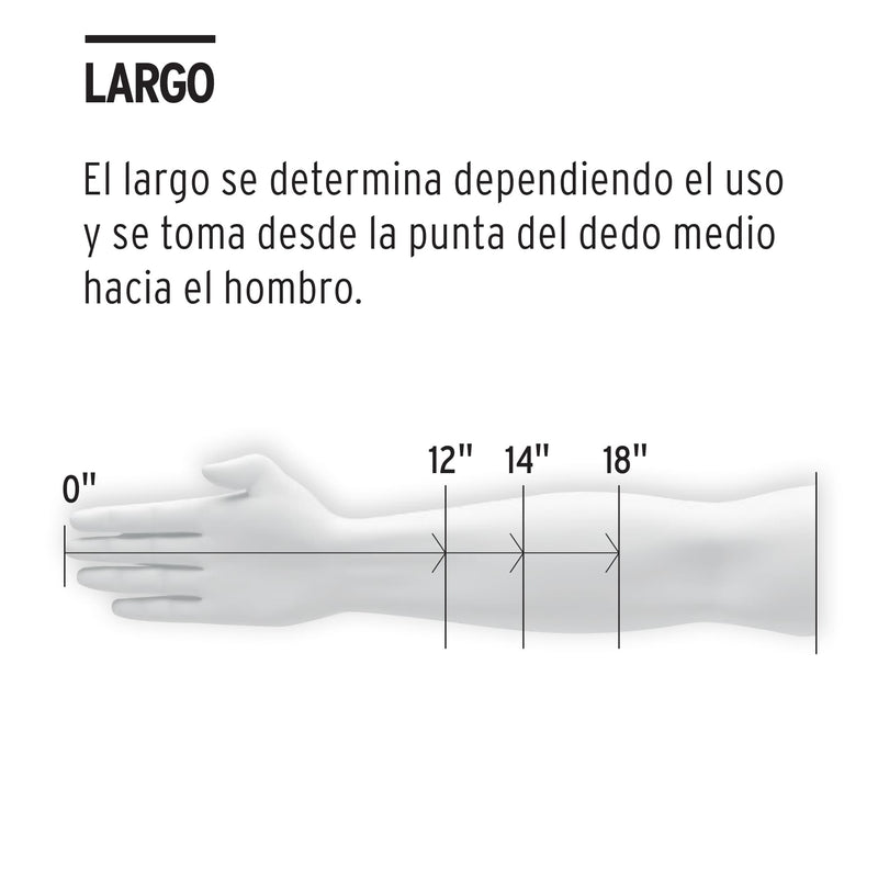Guantes de látex para pintor, medianos
