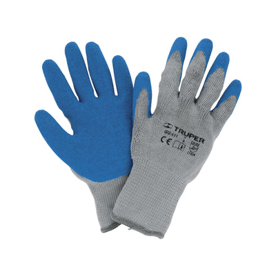 Guantes de poliéster recubiertos de latex, chicos