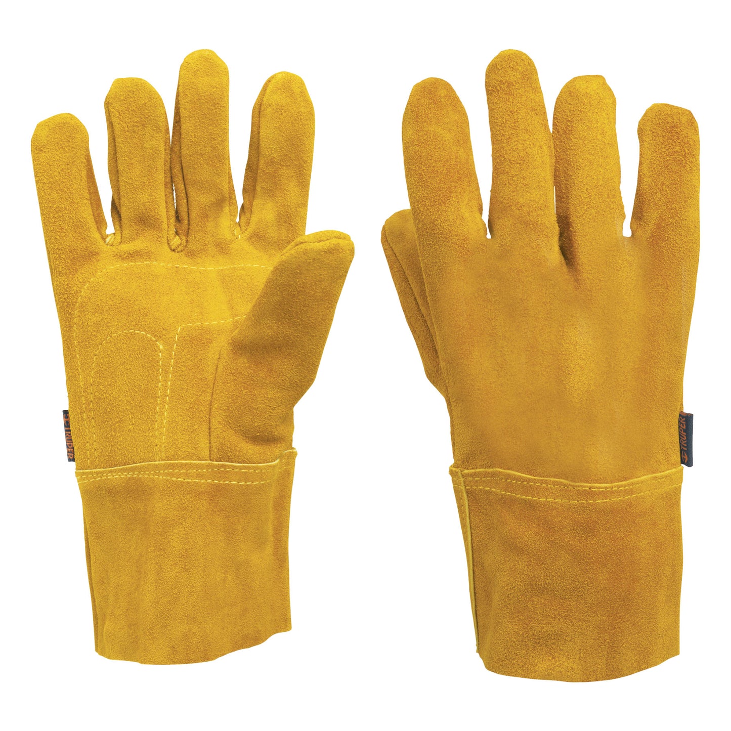 Guantes de carnaza, corto