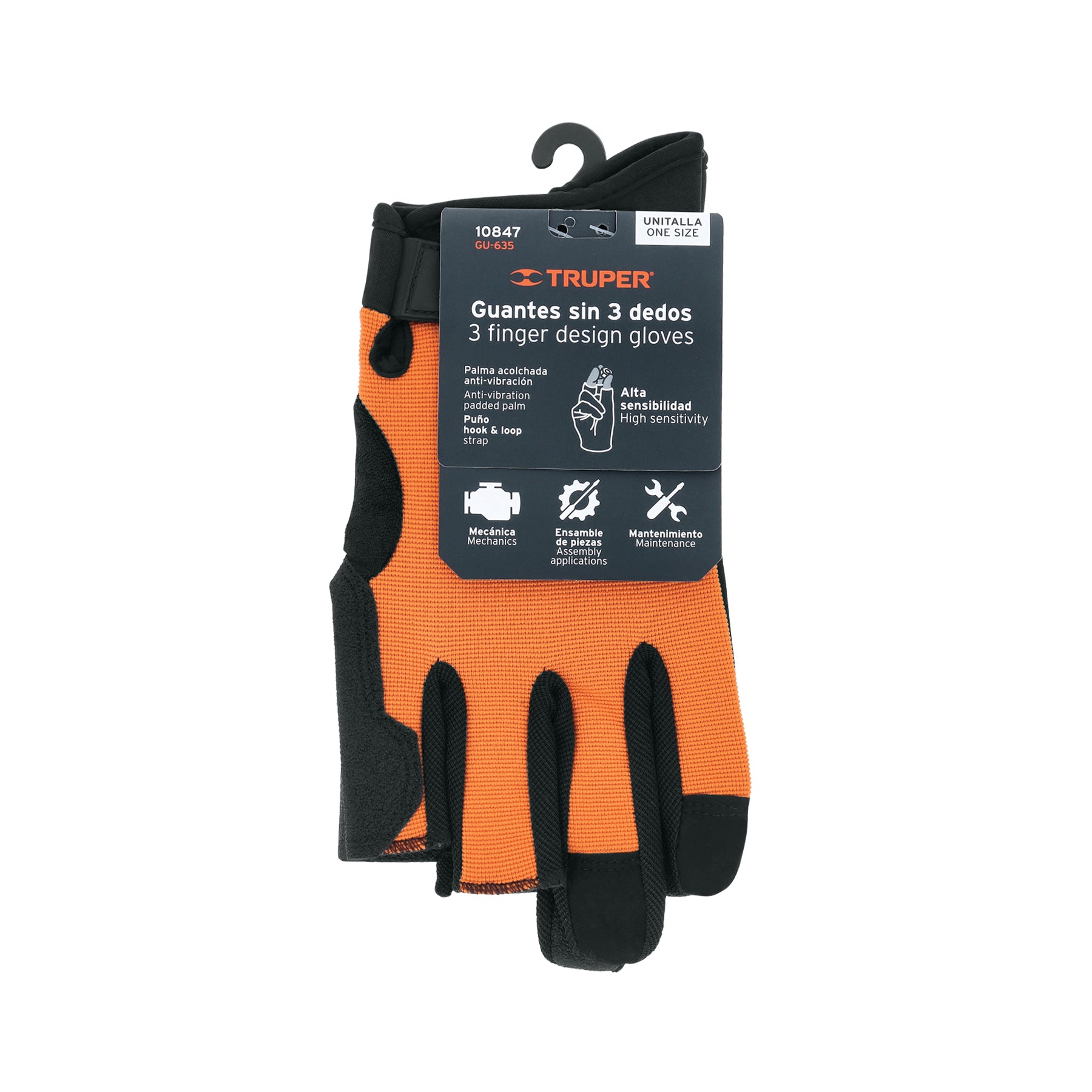 Guantes para mecánico, alta sensibilidad