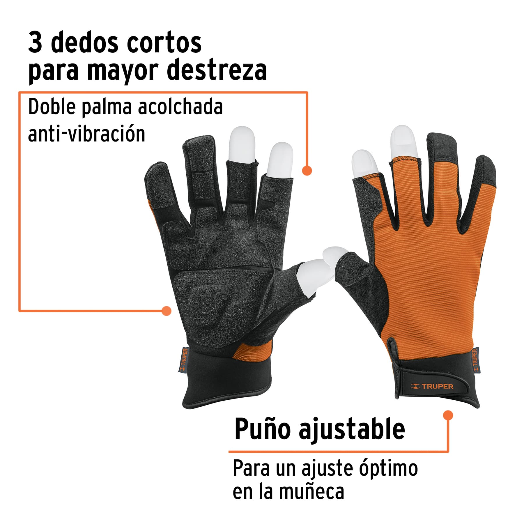 Guantes para mecánico, alta sensibilidad