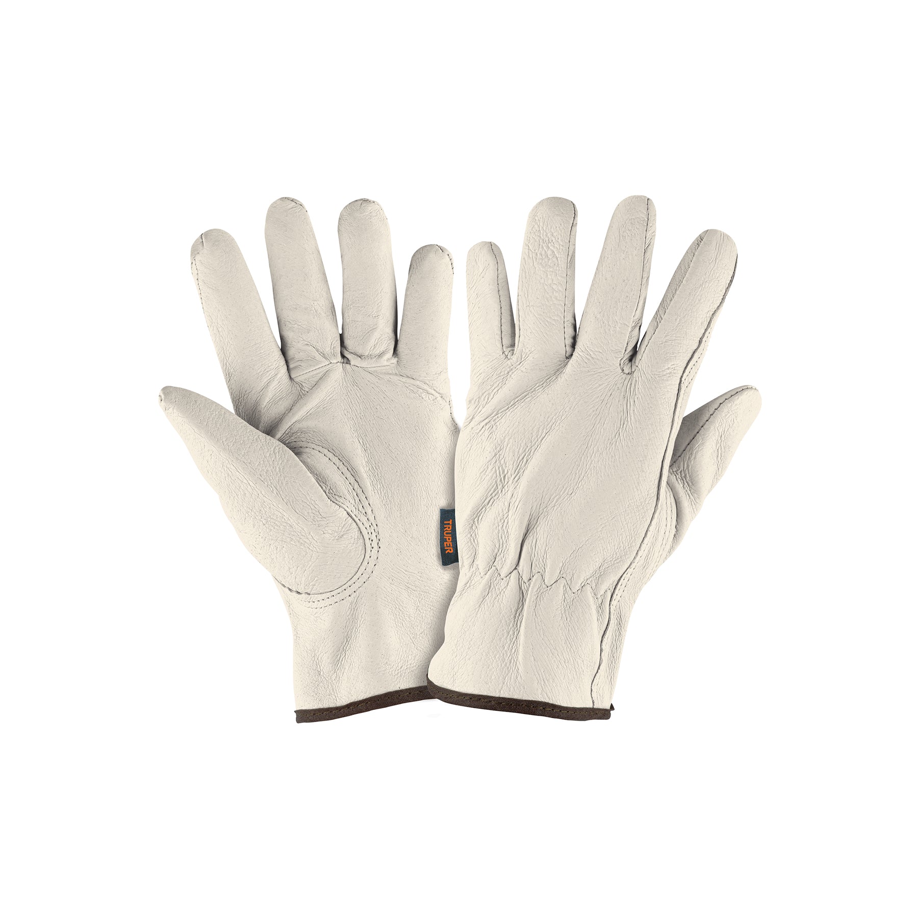 Guantes piel de cerdo con puño ajustado