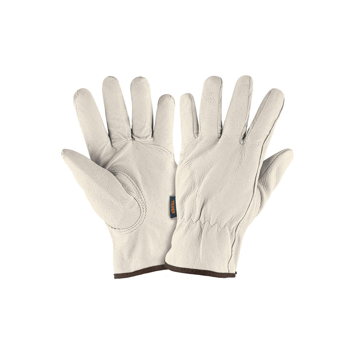 Guantes piel de cerdo con puño ajustado